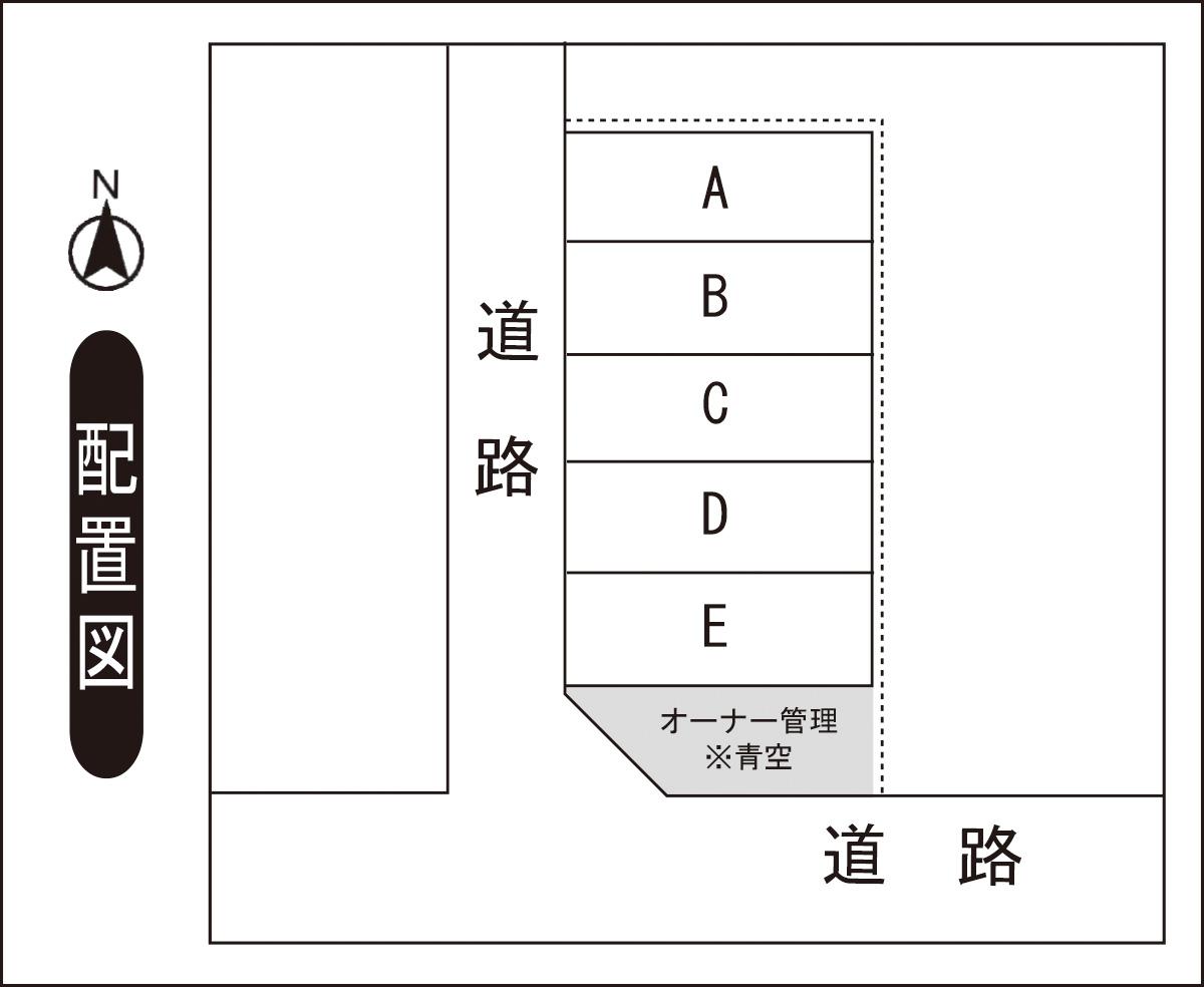 文京1丁目Tモータープールの駐車配置図