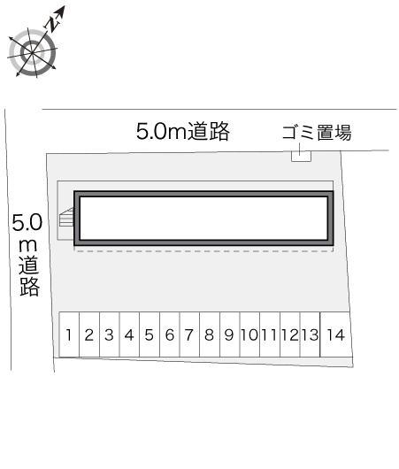 君といつまでも(18556)の駐車配置図