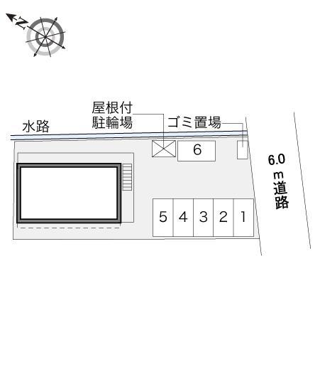 セントラルリバー(34127)の駐車配置図