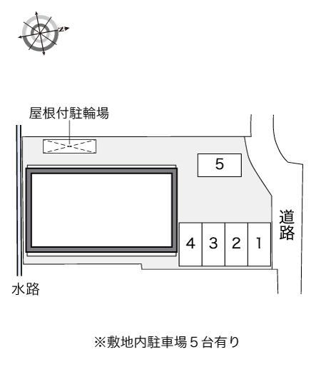 ハヅキ木更津(40123)の駐車配置図
