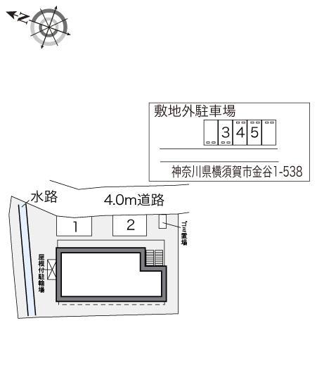 エスペランサ横須賀(32609)の駐車配置図