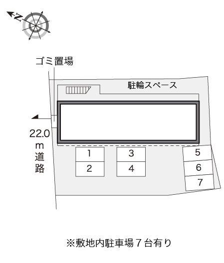 パールライト(12044)の駐車配置図