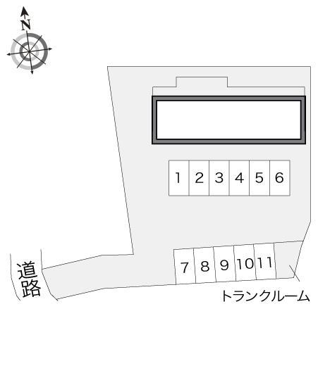 例幣使(12391)の駐車配置図