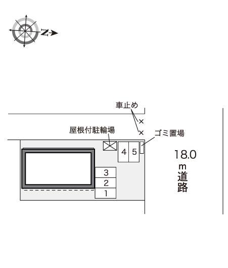 ジュネス　ノール(41040)の駐車配置図