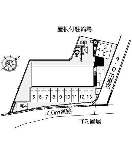 美来(42323)の駐車配置図