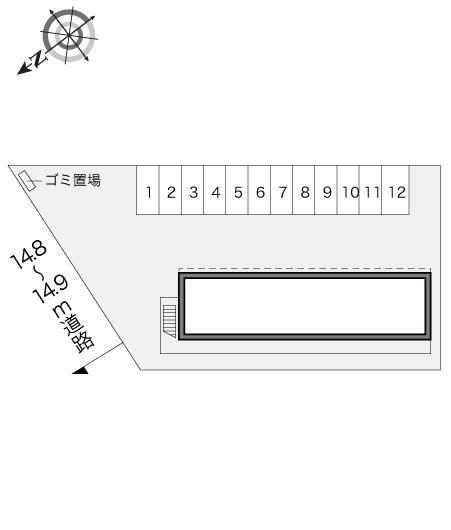 ＴＯＫＩ(18430)の駐車配置図