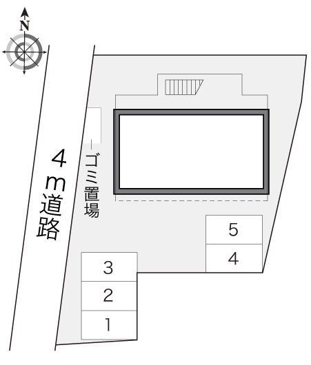 エスペラール(14991)の駐車配置図