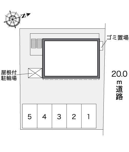 新白岡(36448)の駐車配置図