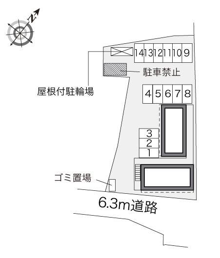 Ｕ　Ｍ　Ｅ(33678)の駐車配置図
