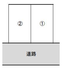 山田駐車場の駐車配置図