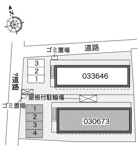 エスポワール(30673)の駐車配置図