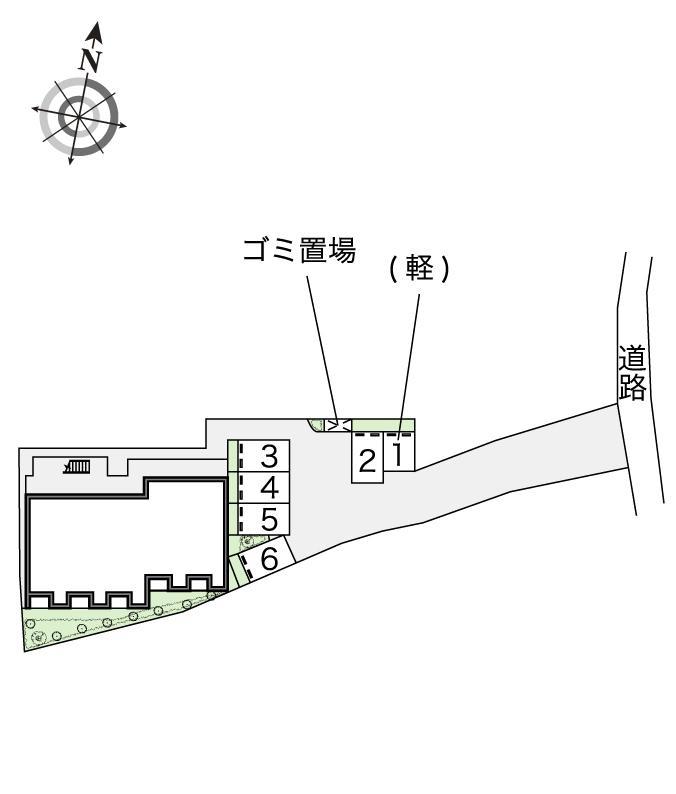 サンモール(53040)の駐車配置図
