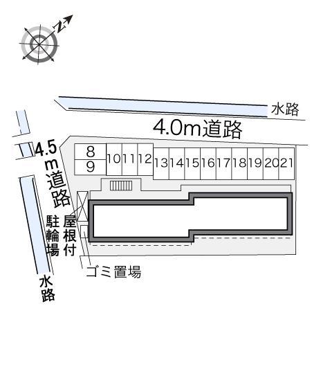 山の手(31356)の駐車配置図