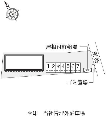 塩浜(13894)の駐車配置図