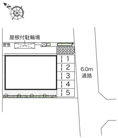 深田(47030)の駐車配置図