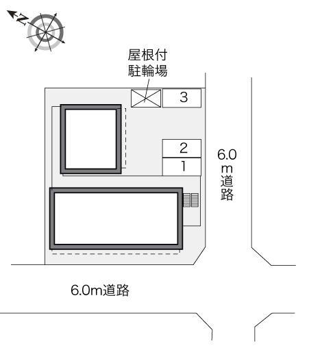ハピネス(28416)の駐車配置図
