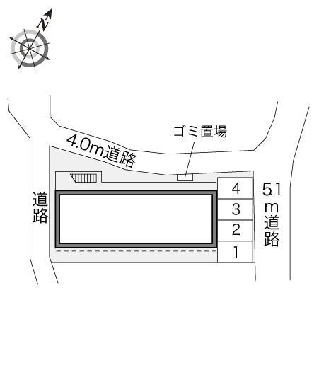エクセル(22036)の駐車配置図