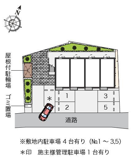 ナトーラ玉縄(45675)の駐車配置図