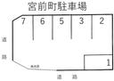 宮前町駐車場の駐車場