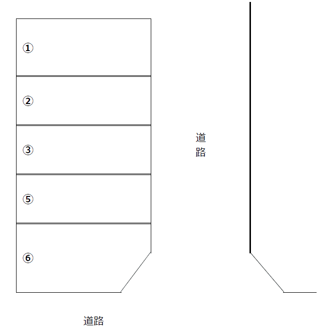 NDⅠパーキングの駐車配置図