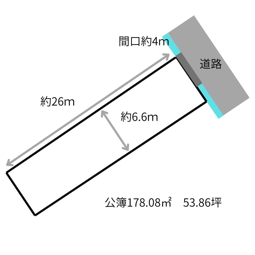 大竹市西栄2丁目駐車場の駐車配置図