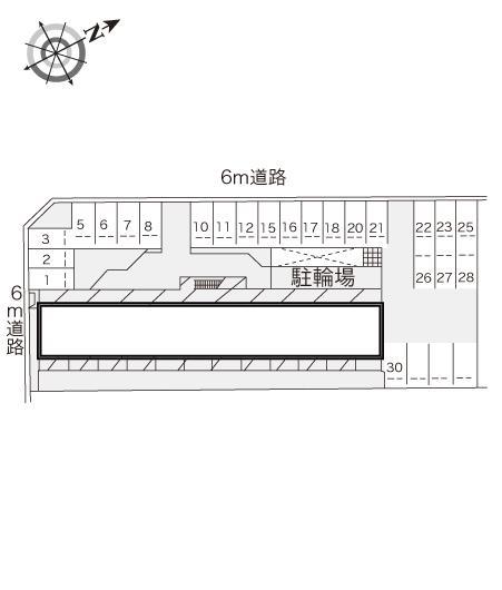 Ｌ’Ａｒｃ　Ｙ’ｓ(11255)の駐車配置図