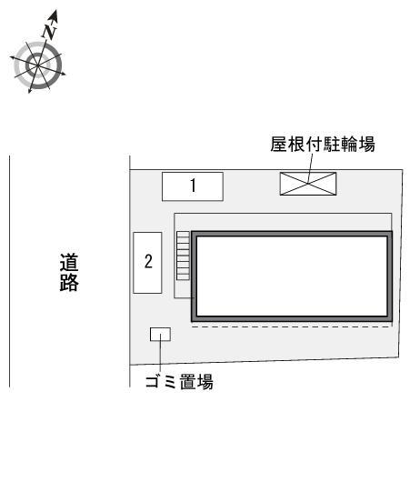ルミエール本町(40914)の駐車配置図