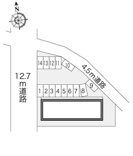リンデン(22191)の駐車配置図