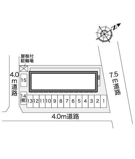 プロシード(27327)の駐車配置図
