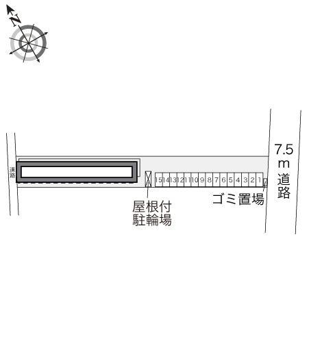 Ｃｈａｏｓ(24449)の駐車配置図