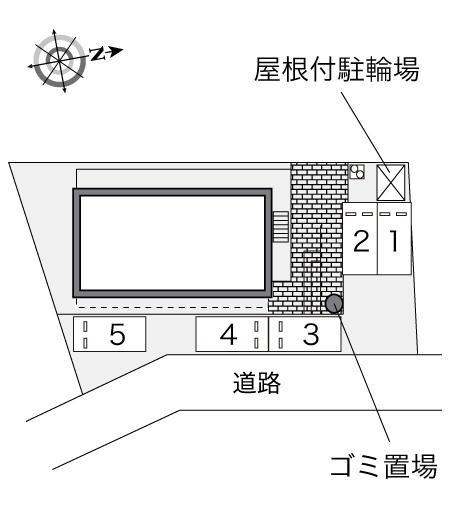 積(26216)の駐車配置図