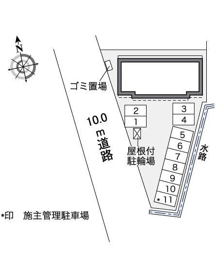 ＯＫＡＤＡ(35046)の駐車配置図