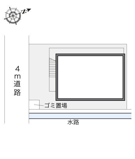ＣＡＬＭ(12827)の駐車配置図