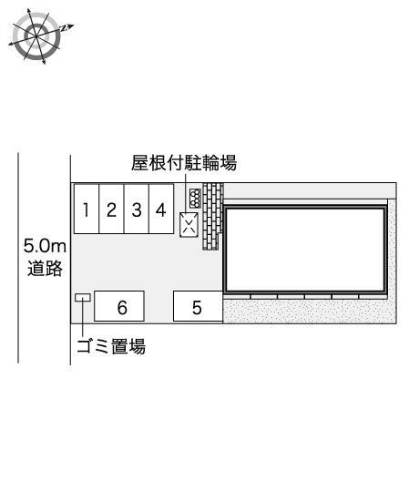アルテⅢ(43796)の駐車配置図
