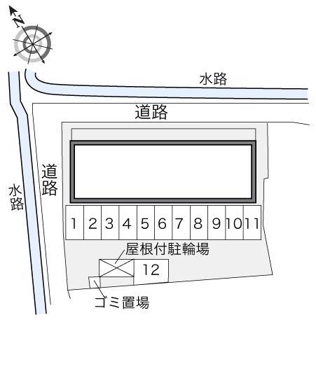 新飯塚(24013)の駐車配置図