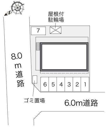 シャルマン(28369)の駐車配置図