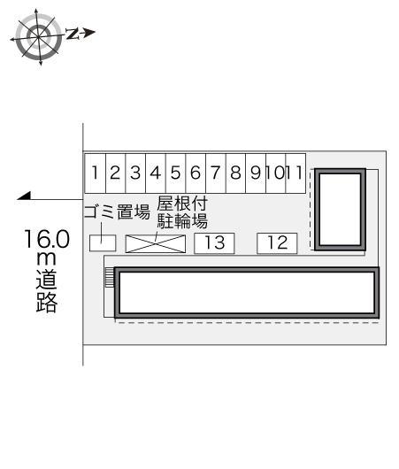 コンプリートＮ(28604)の駐車配置図