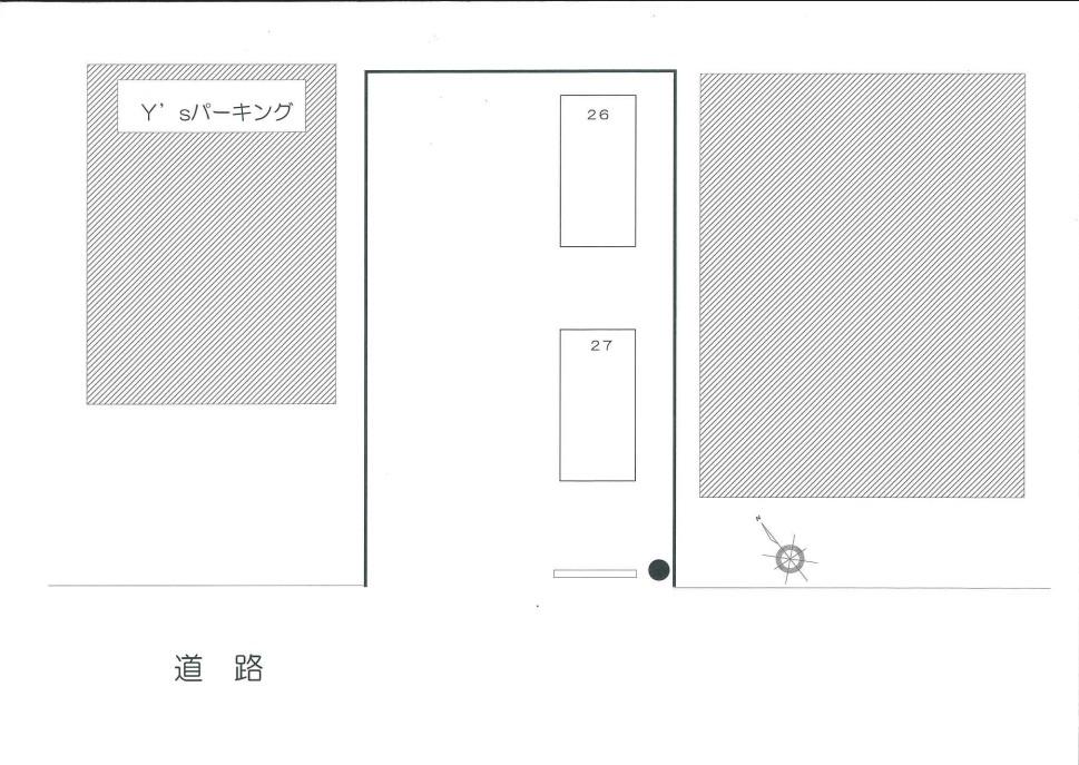 Ｙ’ｓパーキングの駐車配置図