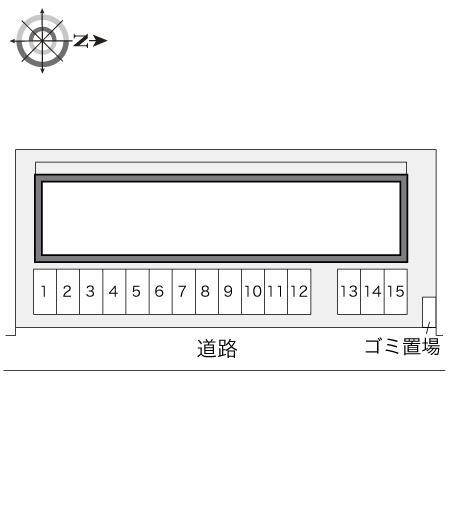 ＫｏＭｅＴａＫｅ(20812)の駐車配置図