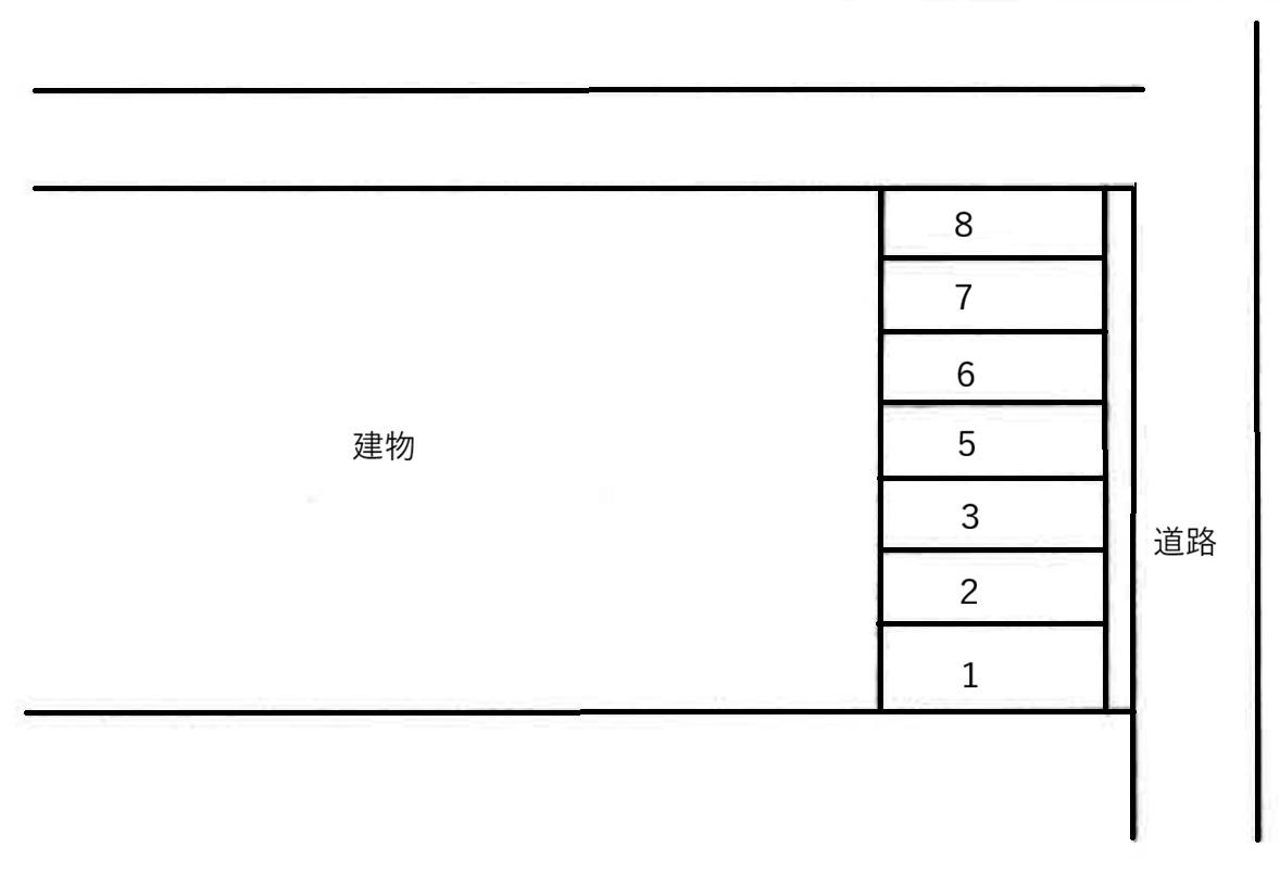 ＮＨパーキングの駐車配置図
