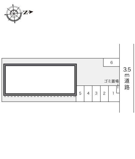 Ｉ・Ｋ２００１(15713)の駐車配置図