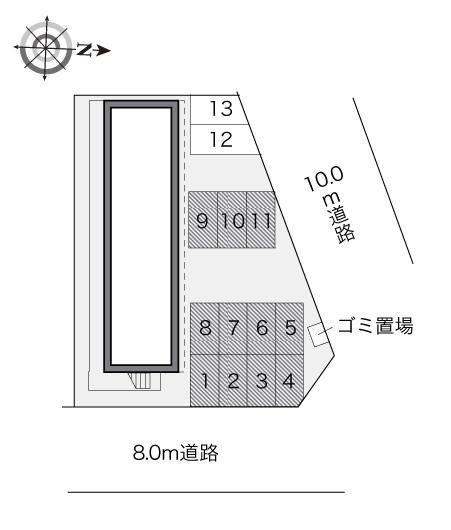 ユウ＆アイ(17588)の駐車配置図