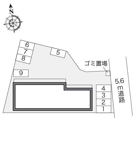 テュルコワーズ(21496)の駐車配置図