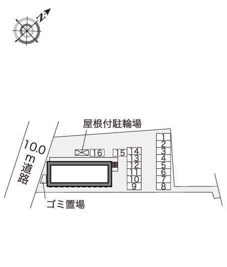 ブリリアント(41827)の駐車配置図