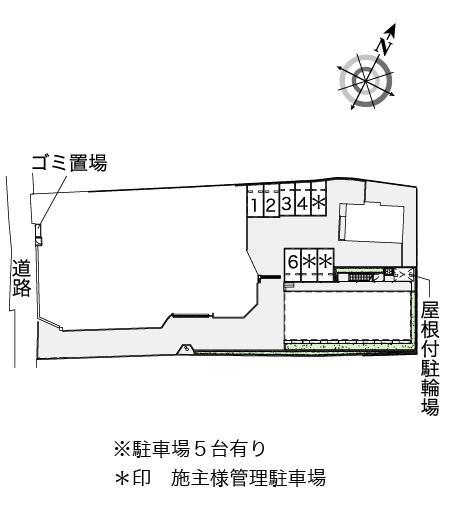 アクロテリオン(43150)の駐車配置図