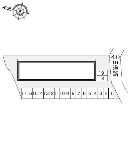 ワンダーランド(22249)の駐車配置図