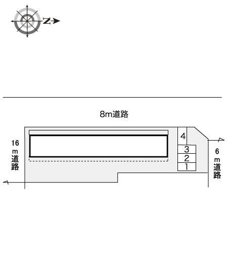 ＰＥＡＣＥＦＵＬ－Ａ(9213)の駐車配置図