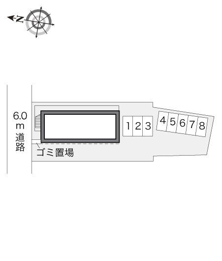 ＩＮＡＢＡ(20163)の駐車配置図