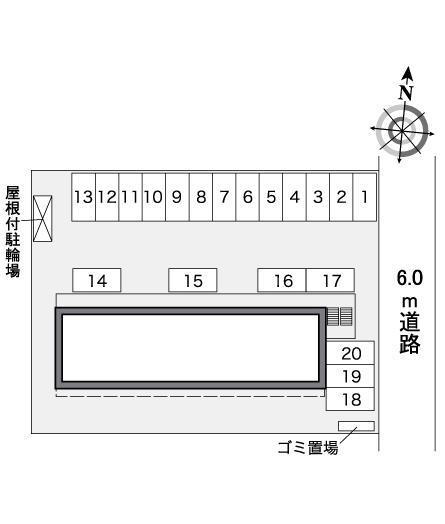 幸一(39525)の駐車配置図