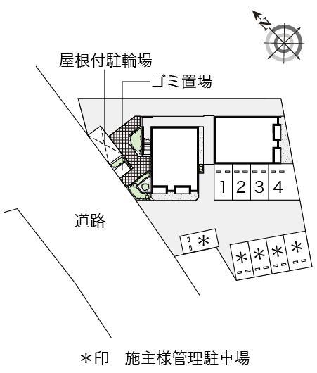 カサベルテ(54692)の駐車配置図